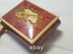 Rare Wood Inlay From Sorrento Italy Music Box