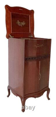 Regina Style 40 Upright Mahogany Music Box