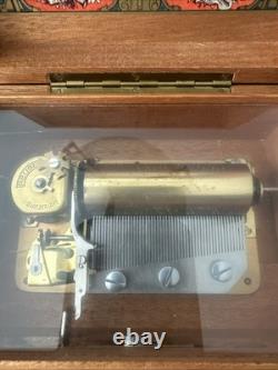 Reuge Music Box Switzerland Strangers In The Night 2/50 Thuya Wood