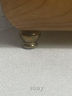 Reuge Romance Fuer Elise Elegant Wood Music Jewelry Box with Certificate Sorrento