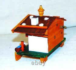 Reuge Swiss chalet handmade wood weather haus & music box Erzherzog Johann Lied