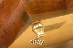 Reuge Switzerland Wood Music Box 18 is Plays Ave Maria, Handcrafted in Italy