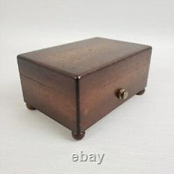 Reuge Wood Music Box 2/28 Eine Kleine Nachtmusik Zauberflote Mozart 1 Tune VTG