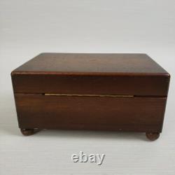 Reuge Wood Music Box 2/28 Eine Kleine Nachtmusik Zauberflote Mozart 1 Tune VTG