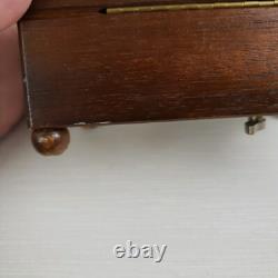 Reuge Wood Music Box 2/28 Eine Kleine Nachtmusik Zauberflote Mozart 1 Tune VTG