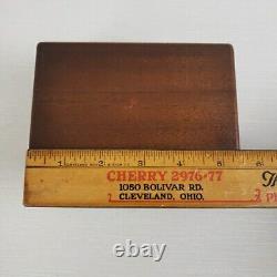 Reuge Wood Music Box 2/28 Eine Kleine Nachtmusik Zauberflote Mozart 1 Tune VTG