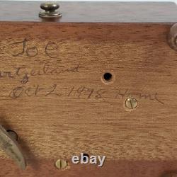 Reuge Wood Music Box 2/28 Eine Kleine Nachtmusik Zauberflote Mozart 1 Tune VTG