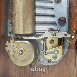 Reuge Wood Music Box 2/28 Eine Kleine Nachtmusik Zauberflote Mozart 1 Tune VTG