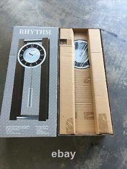 Rhythm Clocks WSM Espresso Musical Wall Clock, Westminster Chime, NEW IN BOX