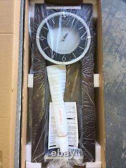 Rhythm Clocks WSM Espresso Musical Wall Clock, Westminster Chime, NEW IN BOX