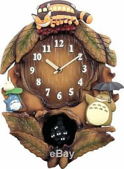 Rhythm Wall Clock Neighbor Totoro Music Box Function Clock M837N 4MJ837MN06