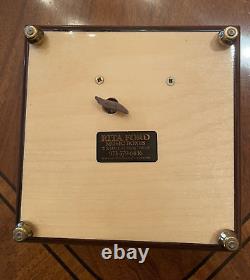 Rita Ford Hannukah Music Box Menorah Wood