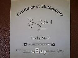 Ronnie Wood Rolling Stones Lucky Man 7 Signed Autographed Box Art Set