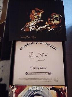 Ronnie Wood The Rolling Stones Lucky Man Signed Box Set Limited And Numbered