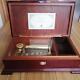 Sankyo Music Box 50 Notes Orpheus 50 Mahogany High Quality Collectible