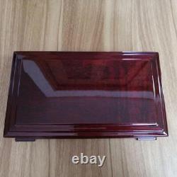 SANKYO Music Box 50 Notes Orpheus 50 Mahogany High Quality Collectible