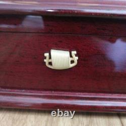 SANKYO Music Box 50 Notes Orpheus 50 Mahogany High Quality Collectible