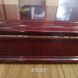 SANKYO Music Box 50 Notes Orpheus 50 Mahogany High Quality Collectible