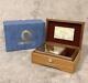 Sankyo Orpheus Music Box 30notes Brahms' Lullaby Used Wooden With Original Box
