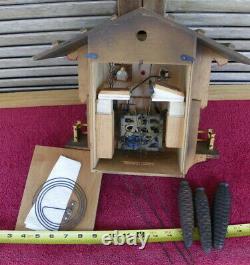 SCHMECKENBECHER Farmers Daughter Cuckoo Clock WORKING GREAT! ELOPEMENT CLOCK
