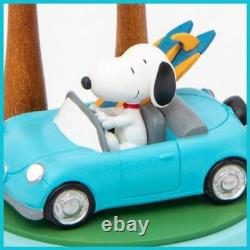 SNOOPY Snoopy Snoopi Drive Raw Wood Music Box Music Box Music Box