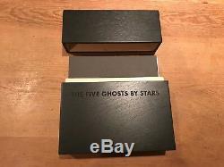 STARS The Five Ghosts 6 x 7 Vinyl WOOD Box Set SIGNED Limited/RARE/Unplayed