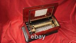 SUPERB NICOLE FRERES'EXPRESSION' MUSIC BOX -plays 12 OPERATIC and POPULAR AIRS