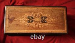 SUPERB NICOLE FRERES'EXPRESSION' MUSIC BOX -plays 12 OPERATIC and POPULAR AIRS