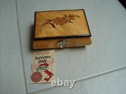 San Francisco Music Box RARE wood inlay Sorrento Italy Thats what friends R 4