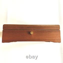 Sankyo Music Box Fur Elise 72 Valve Solid mahoganywood ORPHEUS Japan Pre-Owned