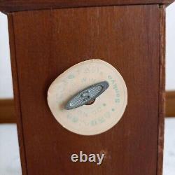 Sankyo Music Box Wooden with Drawer Plays'Moon River' Vintage Retro Interior