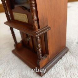 Sankyo Music Box Wooden with Drawer Plays'Moon River' Vintage Retro Interior