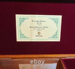 Sankyo Orpheus 50-Note Music Box Spring (Vivaldi) & Bach Jesu, Joy No Box