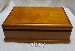 Sankyo Orpheus 50 Note Walnut Wood Music Box F. F. Chopin 3 Parts