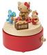Sanrio Hello Kitty Wooden Music Box Lucky Goods For Gift Japan