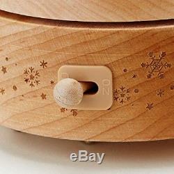 Sanrio Little Twin Stars Wooden Music Box (Christmas)