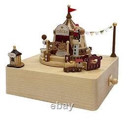 Sanrio Wooden Music Store Circus H 9124 Beige 720437