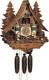 Schneider 18 Chalet Cukoo Clock With Moving Bears, Woodchucks And Water Wheel