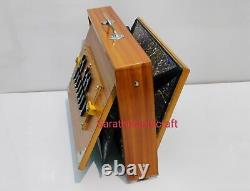 Shruti Box 15x10x3 Inches, Teak wood and Ply, 440Hz & 432Hz Sur Pete With Padel