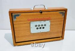 Shruti Box 15x10x3 Inches, Teak wood and Ply, 440Hz & 432Hz Sur Pete With Padel