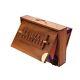 Shruti Box 16x12x3 Inches, Pure Teak Wood, Natural Color, Musical Instrument