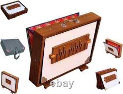 Shruti Box White Color Music Instrument Tuned to 432Hz, Teak Wood Shruti Box 16