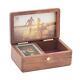 Sinzyo Music Box Wooden Photo Frame Music Box (rosewood Song Castle In The Sky)