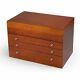 Sleek 18 Note Spacious Wood Tone Musical Jewelry Box Over 400 Song Choices