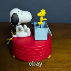 Snoopy Wood Music Box