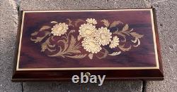 Sorrento Inlaid Music Box Love Story Theme Made in Italy