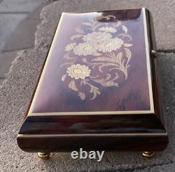 Sorrento Inlaid Music Box Love Story Theme Made in Italy