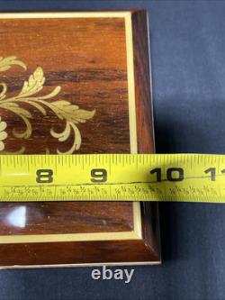 Sorrento Inlaid Music Box Love Story Theme Made in Italy