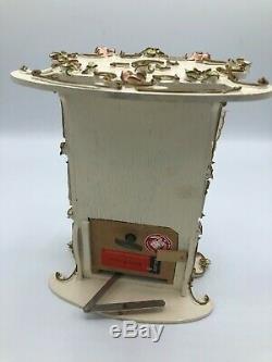 Spielwaren Vintage Doll Furniture Large Music Box Cradle/Bed
