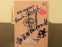 Steinbach German Wood Smoker S 920 Double King, music box, Original Box With Tag